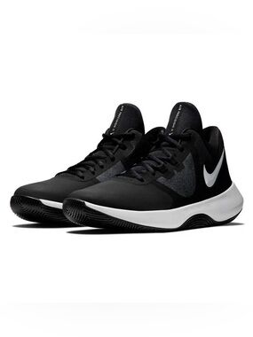 NWT Size 10 Nike Men’s Black Training/Basketball Sneakers Air Precision II NBK